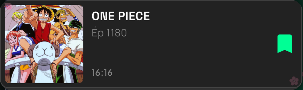 One Piece, épisode 1180, dans les sorties de la semaine.